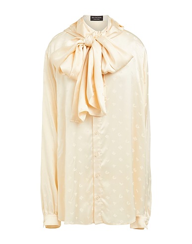 BALENCIAGA Patterned shirts & blouses Cream 100% Viscose