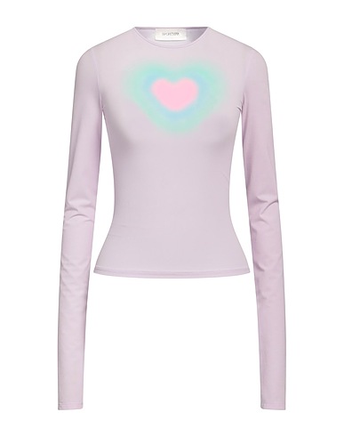 SPORTMAX T-shirt Lilac 82% Polyamide, 18% Elastane