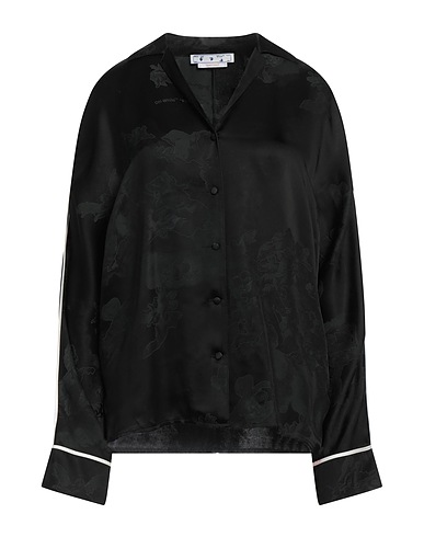 OFF-WHITE™ Shirts Black 50% Viscose, 50% Acetate
