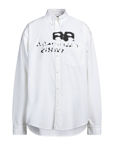 BALENCIAGA Shirts White 100% Cotton