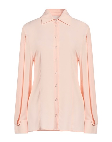 ERIKA CAVALLINI Solid colour shirts & blouses Pink 65% Acetate, 35% Silk