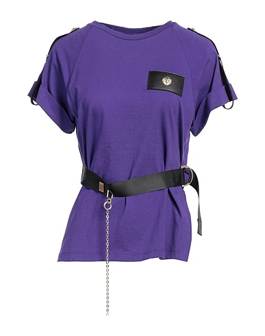 EUREKA by BABYLON T-shirt Viola 94% Cotone, 6% Elastan