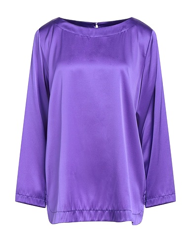 HOPPER Top Purple 96% Silk, 4% Elastane