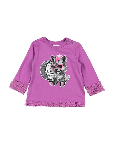 DIESEL Camiseta Malva 100% Algodón