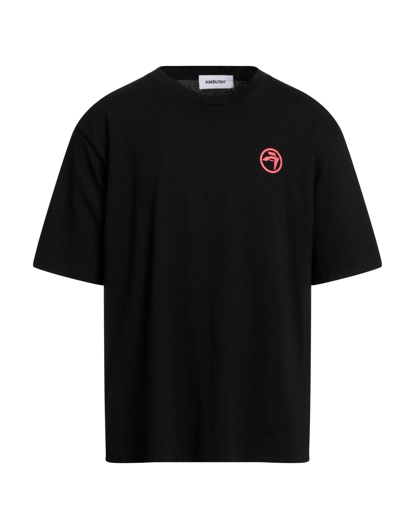 AMBUSH ホルチェン クルネック Tシャツ BMAA001S24JER001 0101 AMBUSH チェーン ネックレス Tシャツ | ブラック | FARFETCH JP