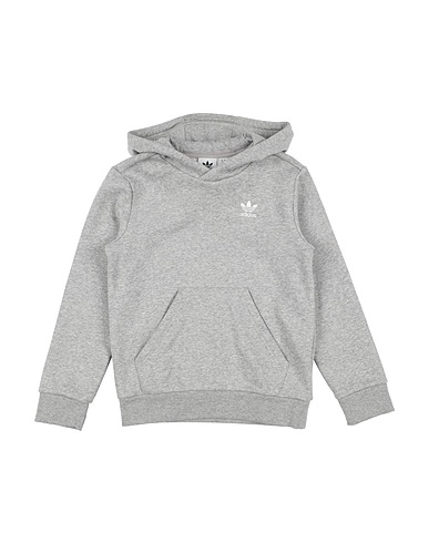 ADIDAS ORIGINALS Sweatshirt HOODIE  Grey 70% Cotton, 30% Recycled polyester