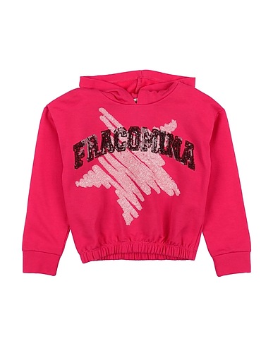 FRACOMINA MINI Sweatshirt Fuchsia 95% Cotton, 5% Elastane