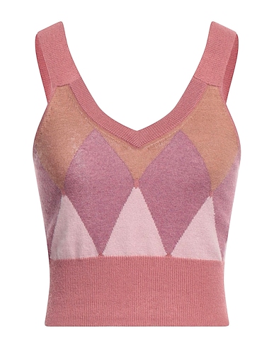 BALLANTYNE of PEEBLES Top Antique rose 100% Cashmere