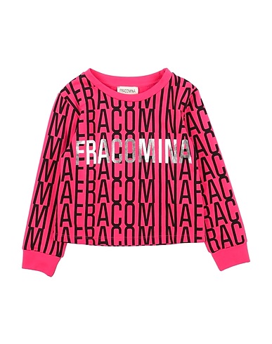 FRACOMINA MINI Felpa Fucsia 95% Cotone, 5% Elastan