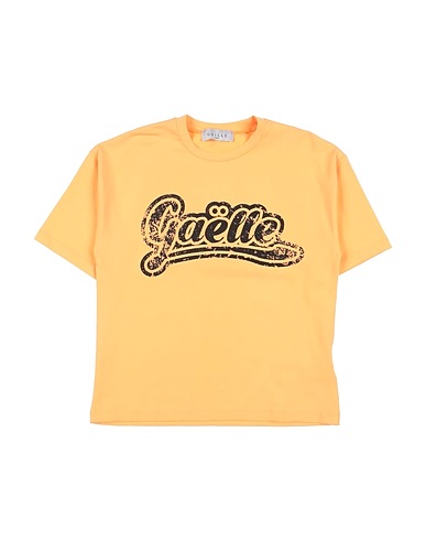 GAëLLE Paris T-shirt Orange 96% Cotton, 4% Elastane