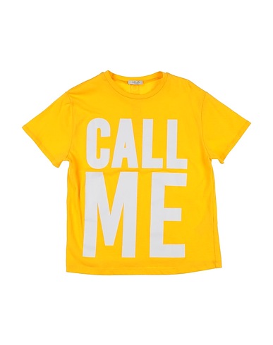 LIU •JO T-shirt Yellow 100% Cotton