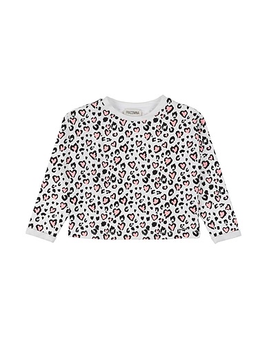 FRACOMINA MINI Sweatshirt White 95% Cotton, 5% Elastane