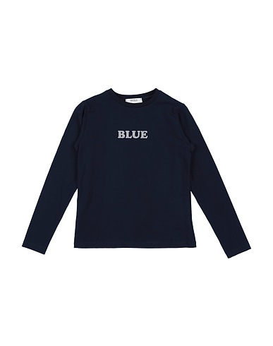 VICOLO T-shirt Midnight blue 90% Cotton, 10% Elastane