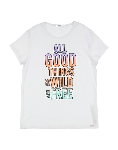 LIU •JO T-shirt White 95% Cotton, 5% Elastane