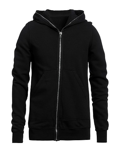 DRKSHDW by RICK OWENS Hooded track jacket  Black 100% Cotton