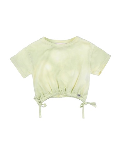 PLEASE T-shirt Pastel yellow 100% Cotton