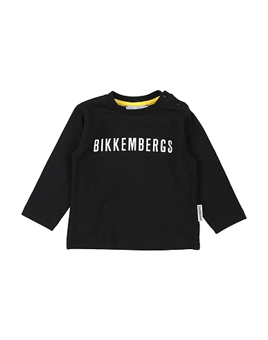 BIKKEMBERGS Ｔシャツ ブラック コットン 95% / ポリウレタン 5%