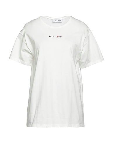 ACT N°1 T-shirt White 100% Cotton