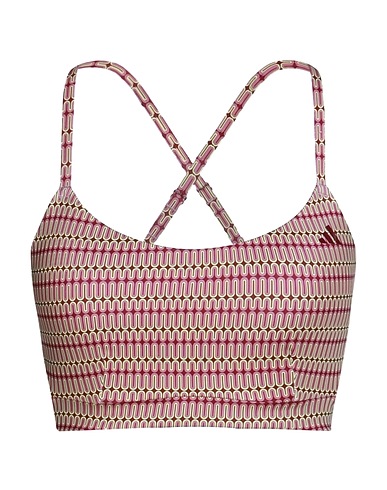 ADIDAS Athletic tops YGA ST AOP BRA
 Plum 79% Recycled polyester, 21% Elastane