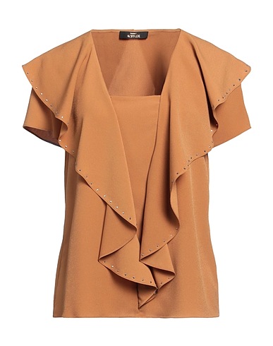 ACTITUDE by TWINSET Top Cammello 100% Poliestere