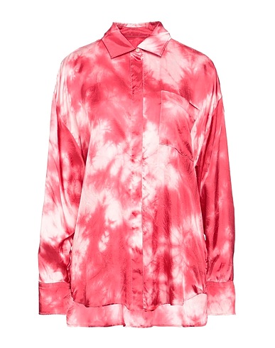MSGM Patterned shirts & blouses Fuchsia 100% Viscose