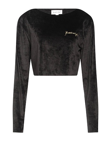 KENDALL + KYLIE Top Black 92% Polyester, 8% Elastane