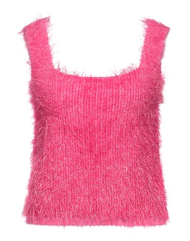 ANGELA DAVIS Top Fuchsia 49% Polyamide, 35% Acrylic, 6% Polyester, 5% Wool, 5% Viscose