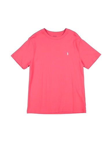 POLO RALPH LAUREN T-shirt Cotton Jersey Crewneck Tee Coral 100% Cotton