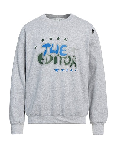 THE EDITOR Felpa Grigio 50% Cotone, 50% Poliestere