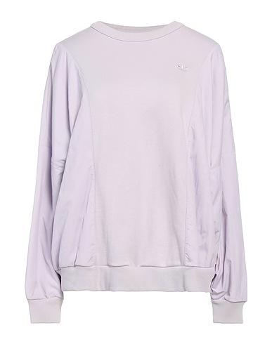 ADIDAS ORIGINALS Sweatshirt Lila 100% Baumwolle, Recyceltes Polyamid