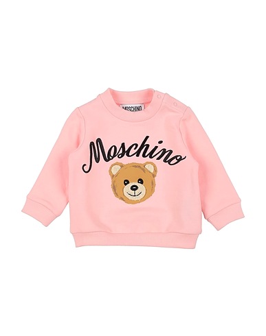MOSCHINO BABY Sweatshirt Light pink 95% Cotton, 5% Elastane, Polyester