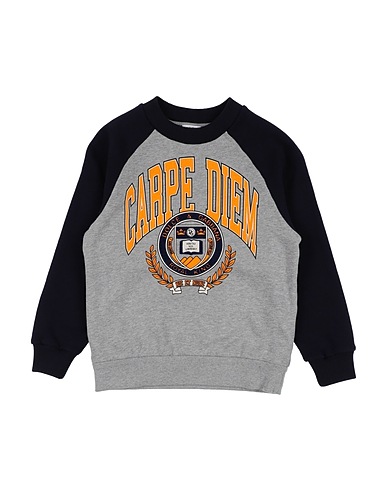 DOLCE&GABBANA Sweatshirt Grey 95% Cotton, 5% Elastane, Polyamide