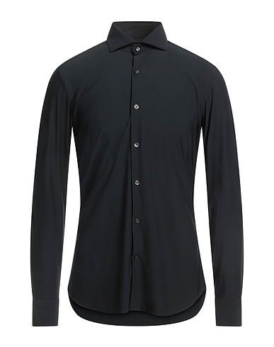 24 TAR Milano Camicia tinta unita Nero 74% Poliammide, 26% Elastan