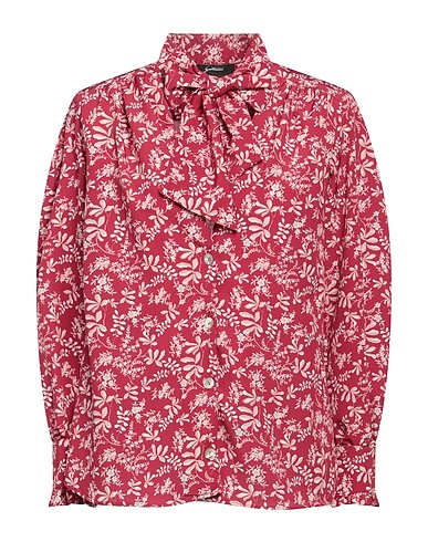 GATTINONI Floral shirts & blouses Garnet 100% Polyester