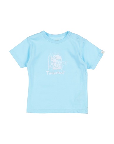 TIMBERLAND T-shirt Sky blue 100% Cotton