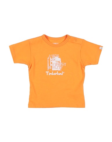 TIMBERLAND T-shirt Arancione 100% Cotone