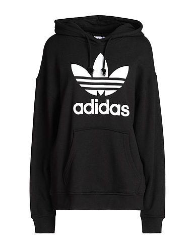 ADIDAS ORIGINALS Hooded track jacket  Black 100% Cotton
