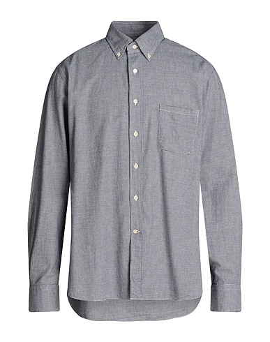 ALESSANDRO GHERARDI Camicia fantasia Blu navy 100% Cotone