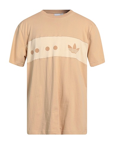 ADIDAS ORIGINALS T-shirt Beige 100% Cotton