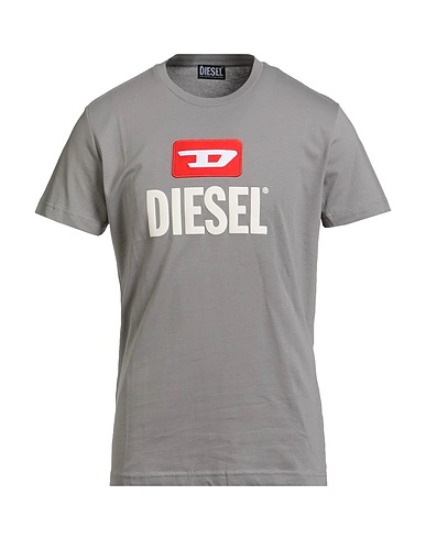 DIESEL T-shirt Gris 100% Coton