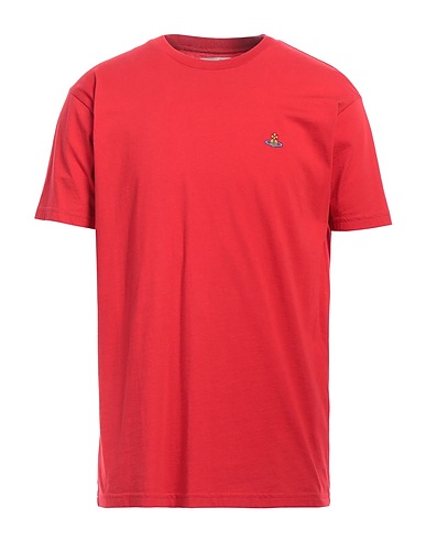 VIVIENNE WESTWOOD Basic T-Shirt Rot 100% Baumwolle