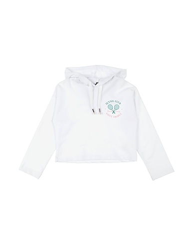 MANILA GRACE Sweatshirt White 95% Cotton, 5% Elastane