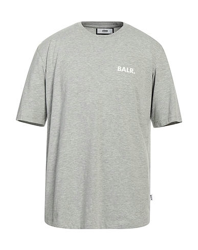 BALR. T-shirt Light grey 95% Cotton, 5% Elastane
