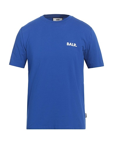 BALR. T-Shirt Blau 95% Baumwolle, 5% Elastan