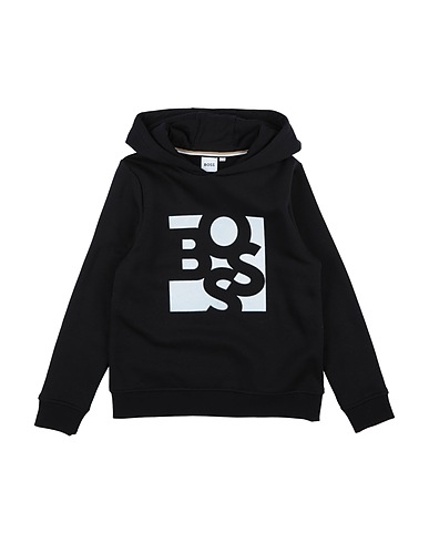 BOSS Sweatshirt Black 87% Cotton, 13% Polyester, Elastane