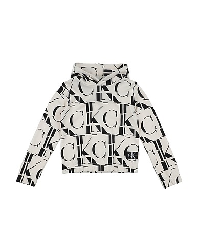 CALVIN KLEIN JEANS Sweatshirt White 100% Cotton
