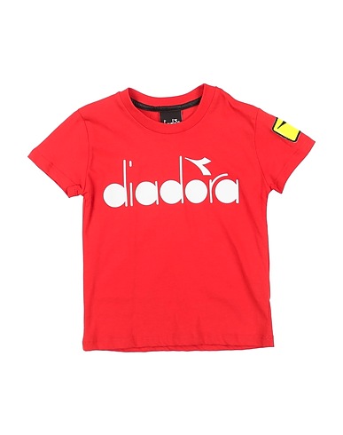 DIADORA Ｔシャツ レッド コットン 100%