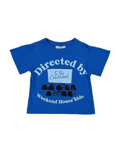 WEEKEND HOUSE KIDS T-shirt Blue 100% Organic cotton