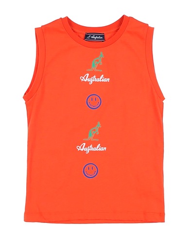 AUSTRALIAN T-shirt Orange 100% Cotton