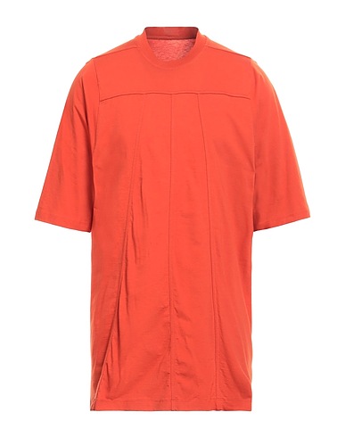 RICK OWENS T-shirt Arancione 100% Cotone